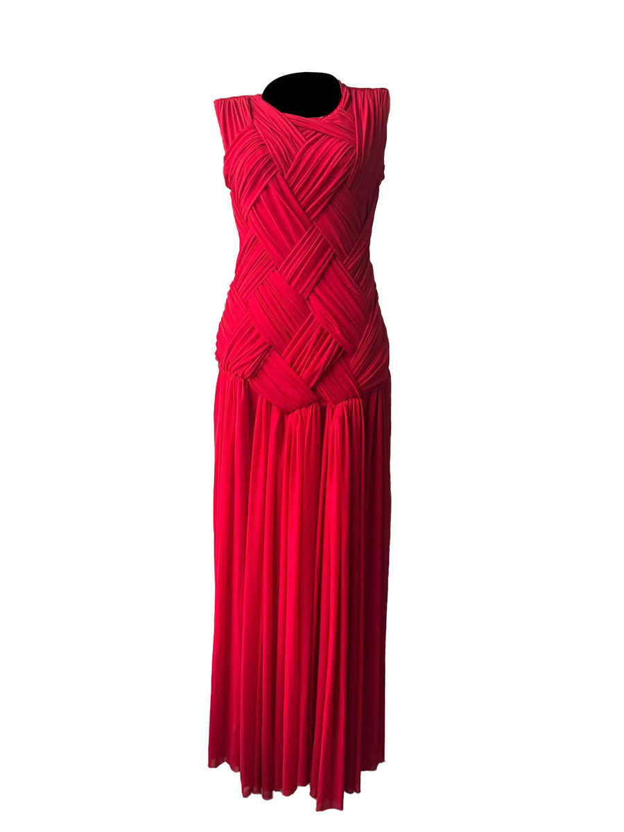Bottega style dress