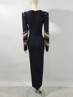 American rhinestone bandage dress
