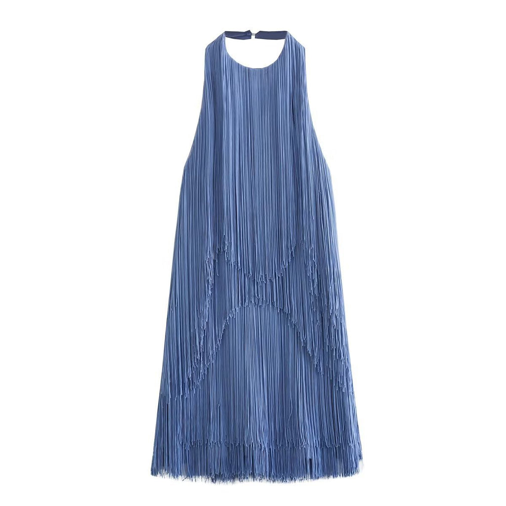 Tassel trendy dress