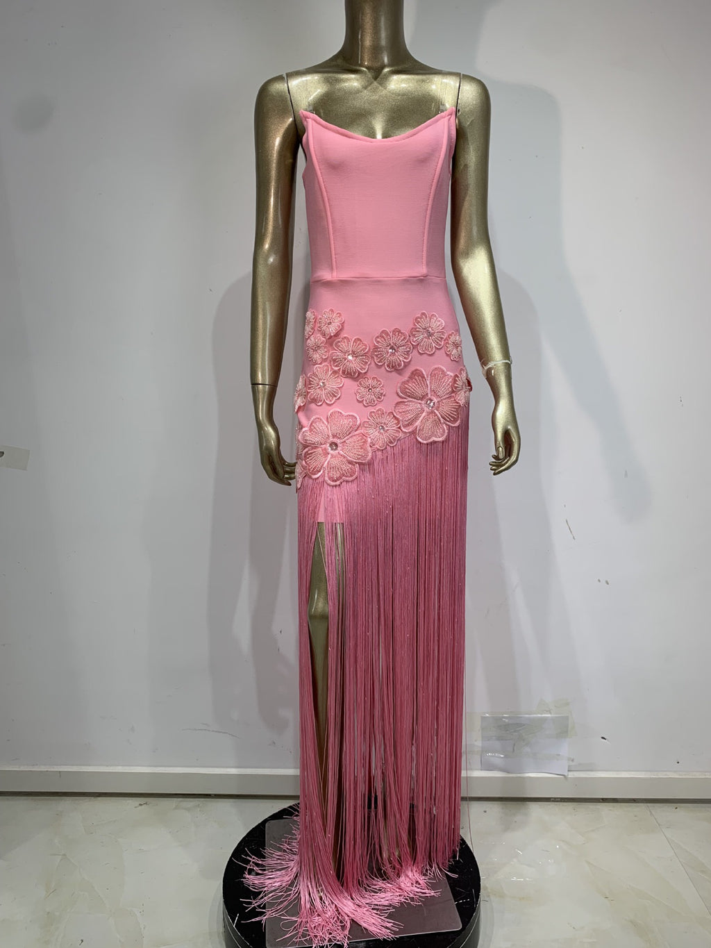 sexy fringes dress