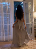 Rhinestone gown dress