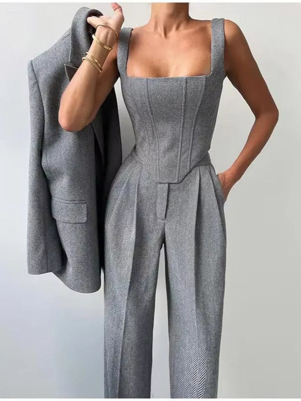 Classic feminine with a sexy twist