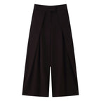 New pleated long pants