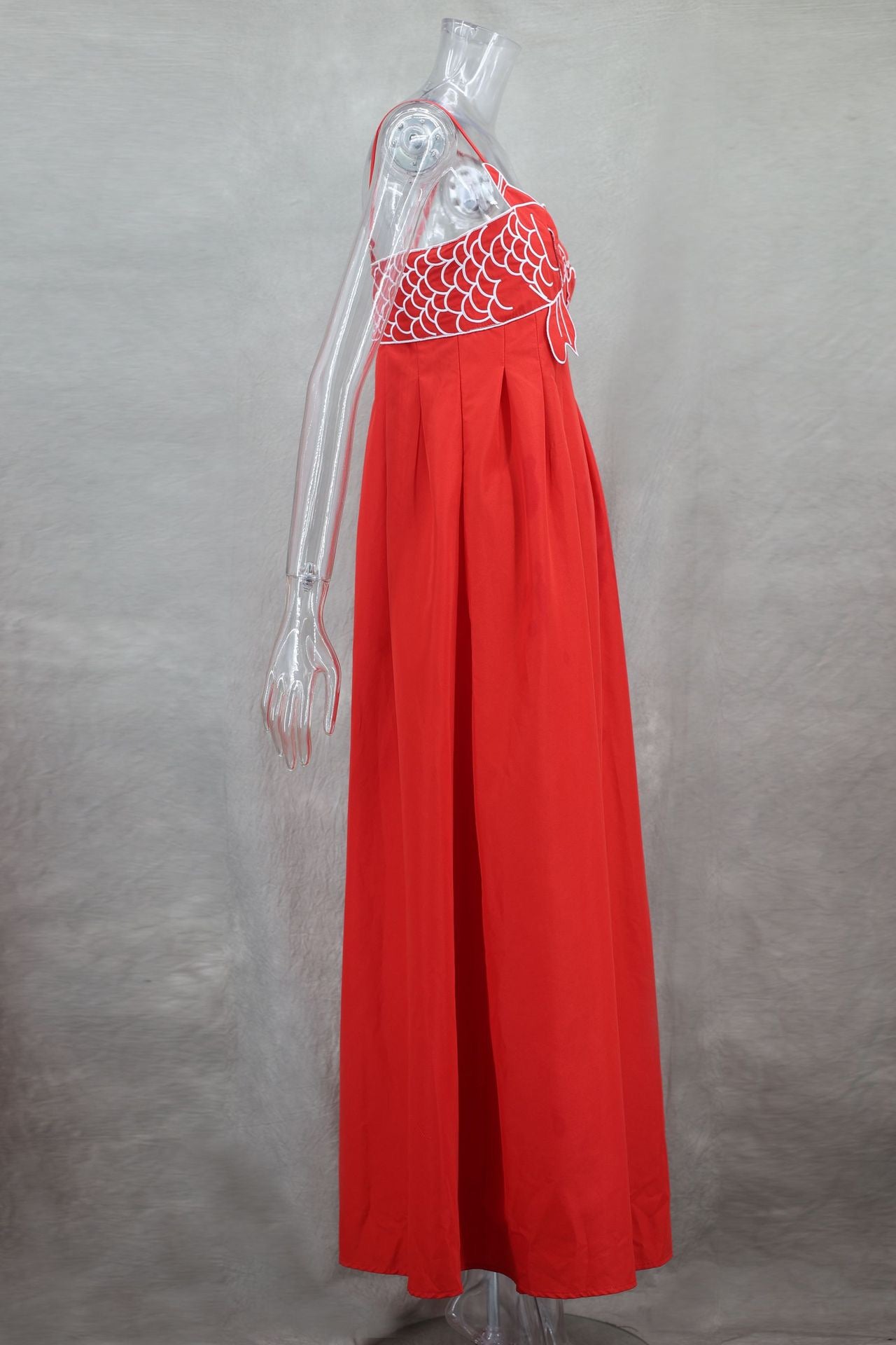 Spanish Open back & cinched waist dress