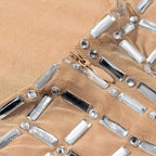 Trendy mesh halter dress