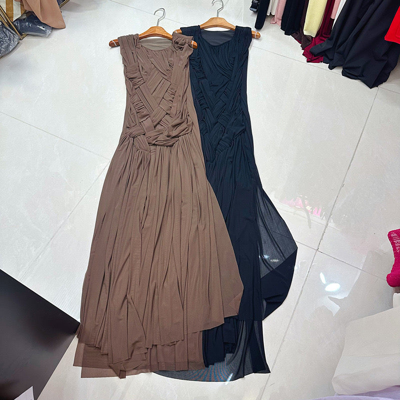 Bottega style dress