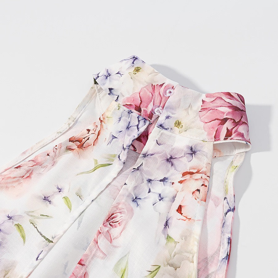 Halterneck floral set