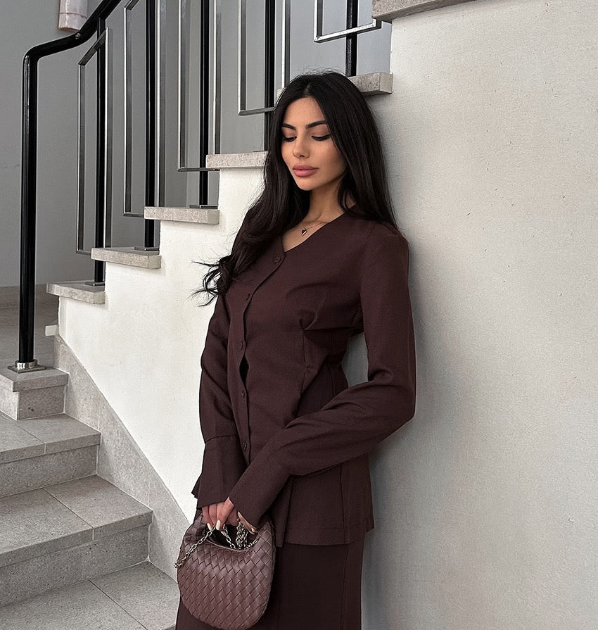 Cocoa grace gown