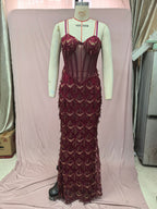 Spaghetti style dress