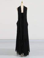 The black maxi dress