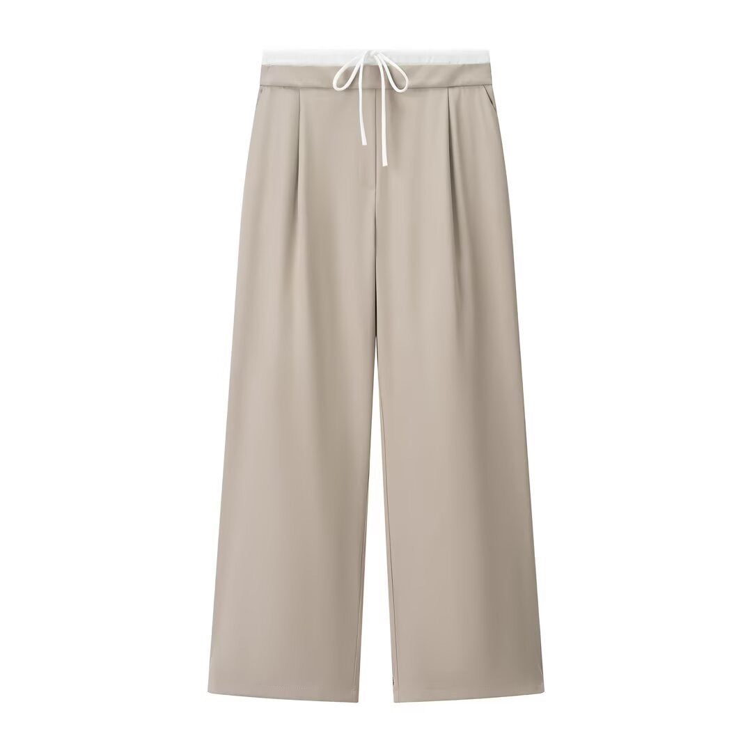 Layer waist pants
