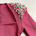 dress with diamonds