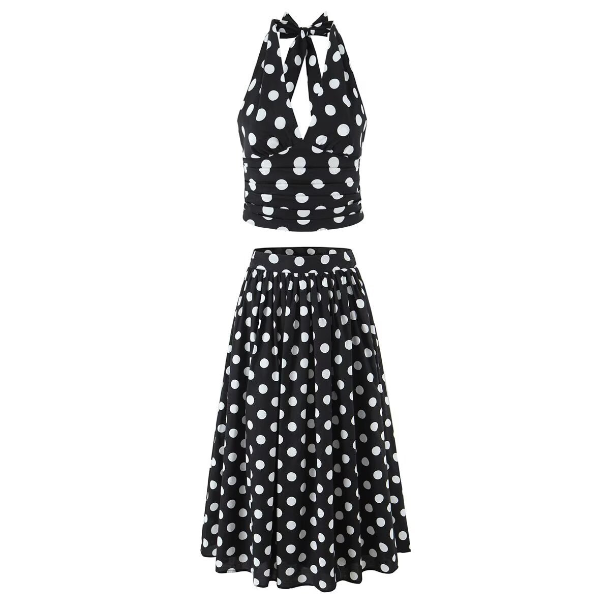 Polka dots trendy set