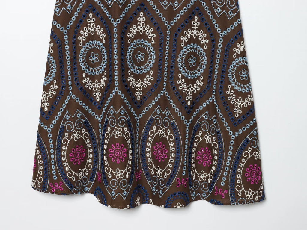 Embroidery boho set