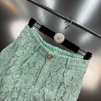 Lace shorts set