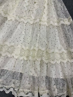 French design mesh dress