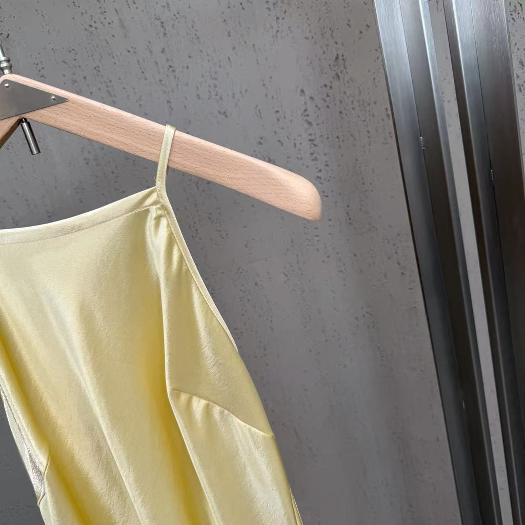 French satin mermaid gown