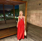 Spanish Open back & cinched waist dress