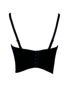 Chain diamond corset