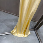French satin mermaid gown