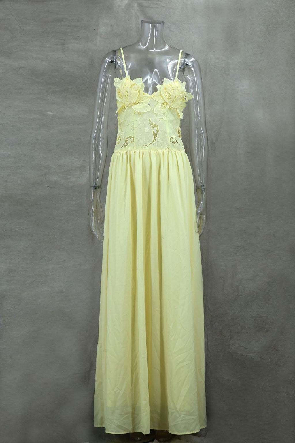 Embroidery floral dress