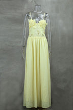 Embroidery floral dress