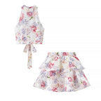 Halterneck floral set