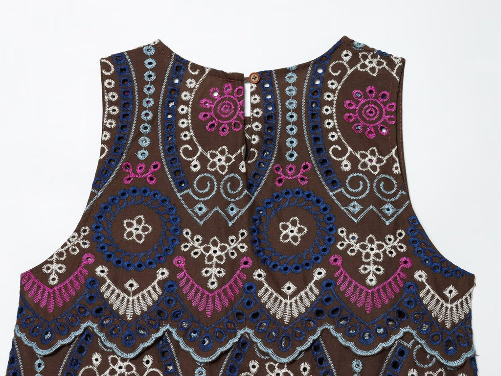 Embroidery boho set
