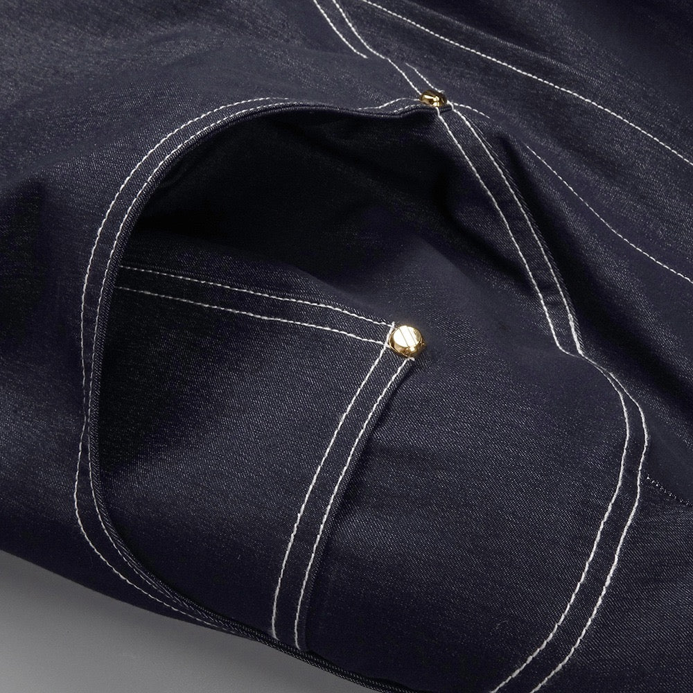 Halter slimfit bodycon denim dress