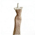Spaghetti style dress