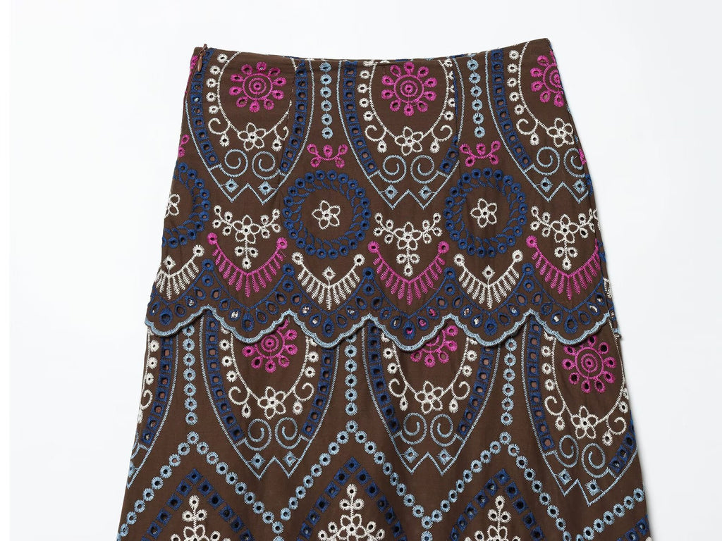 Embroidery boho set
