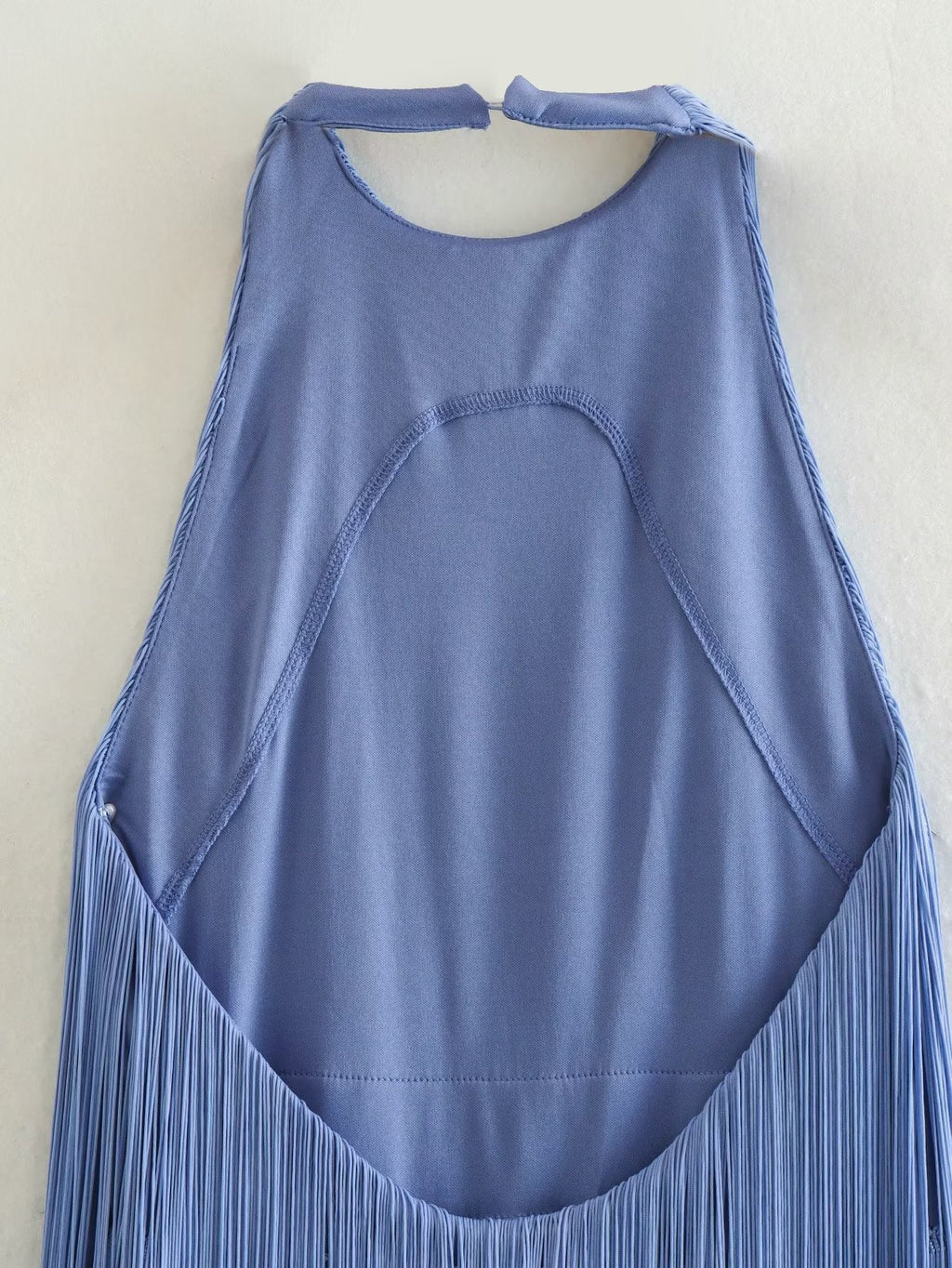 Tassel trendy dress