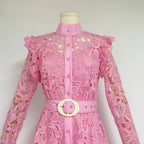 Elegant retro lace dress