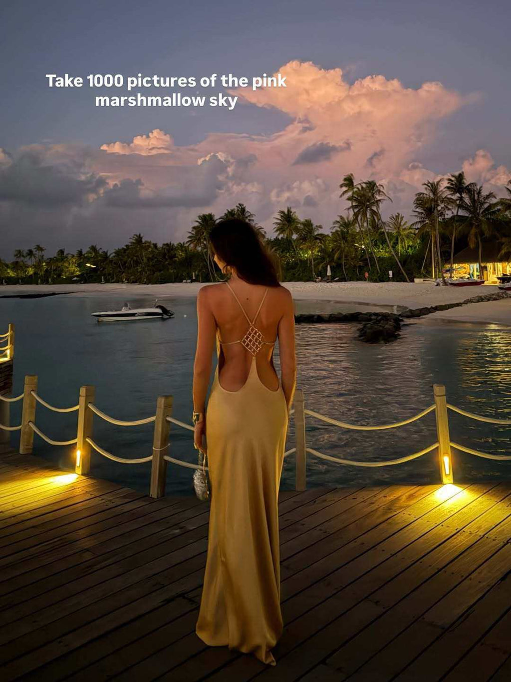 French satin mermaid gown