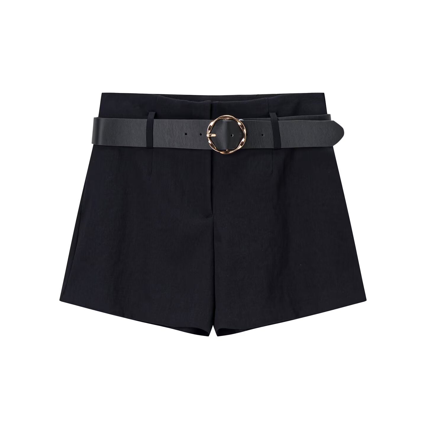 High waisted loose shorts