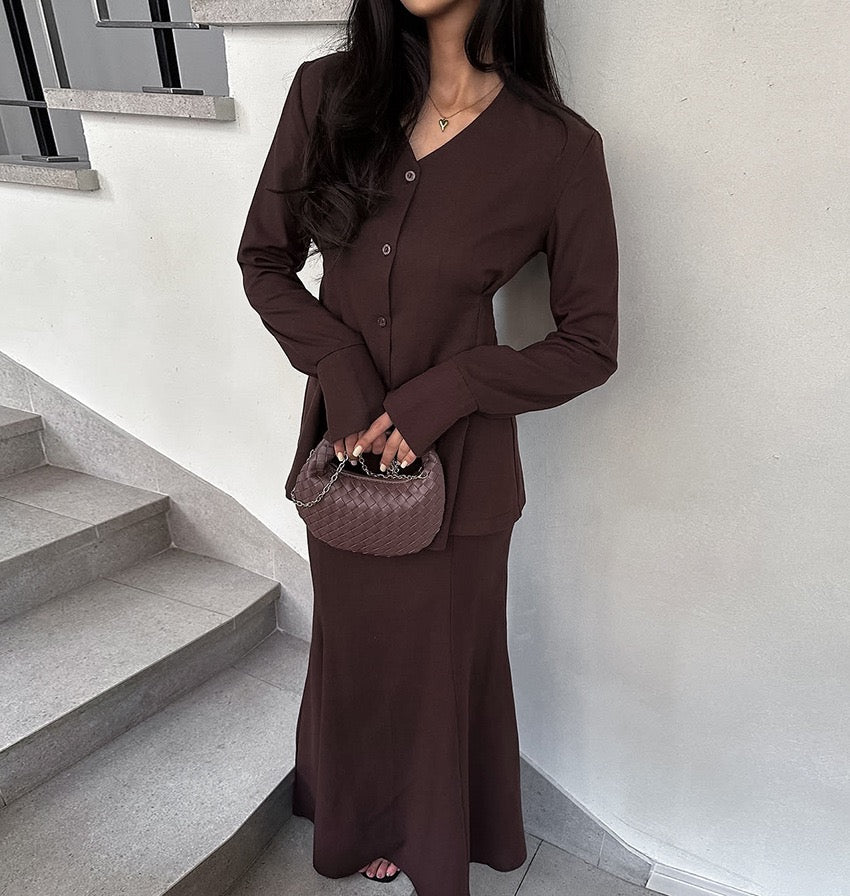 Cocoa grace gown