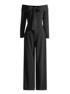 Bow style jumpsuit