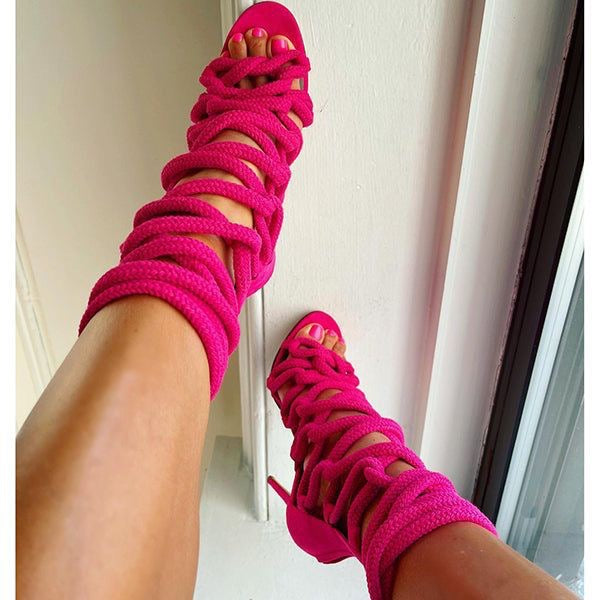Rope heels