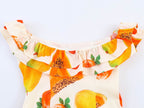 Summery fruity mini dress
