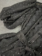 French design mesh dress