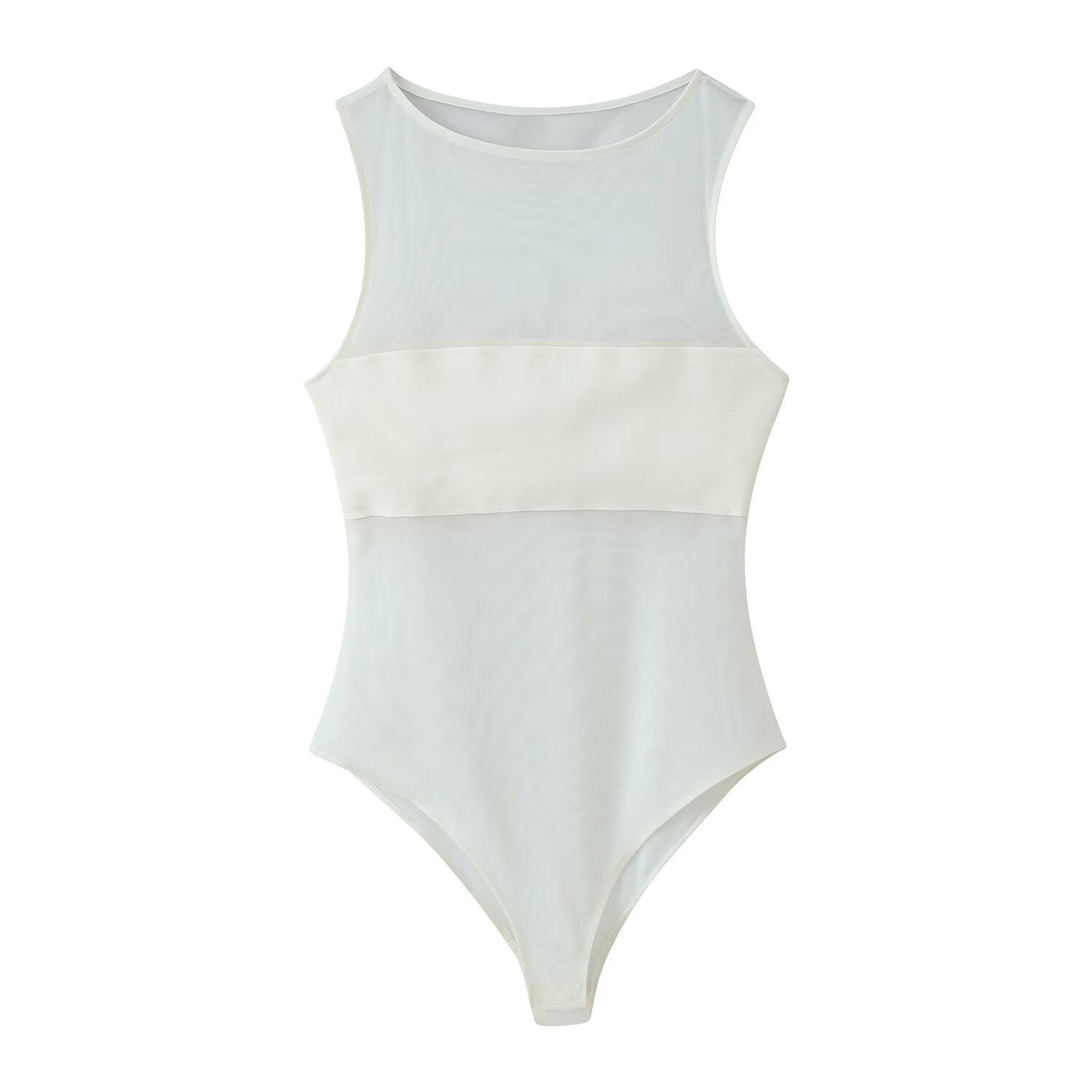 Mesh slim fit bodysuit