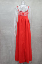 Spanish Open back & cinched waist dress