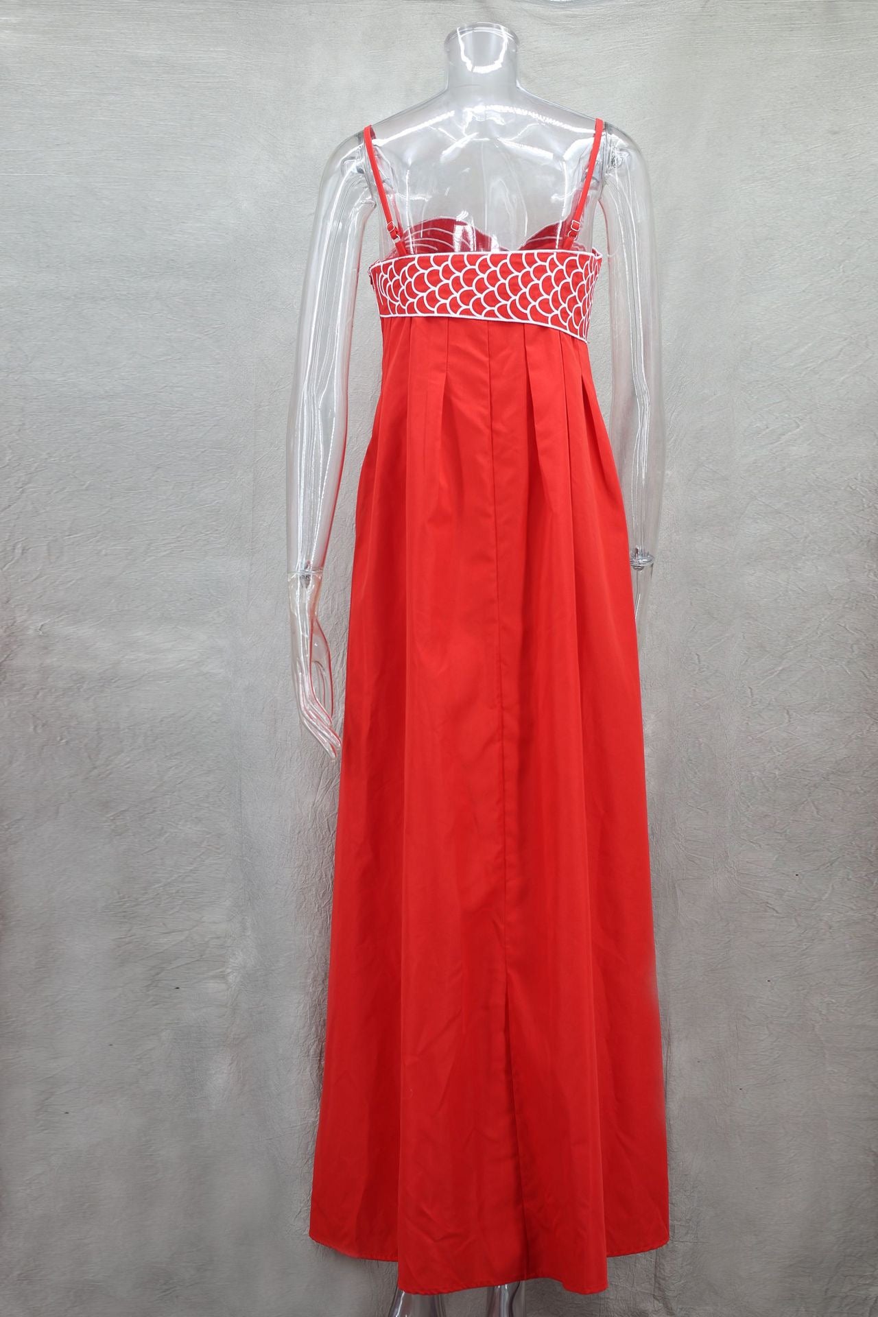 Spanish Open back & cinched waist dress