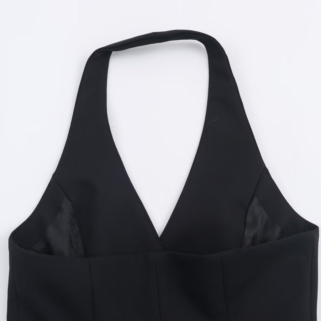 Halter neck vest style