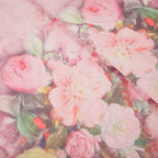 Floral print ruffle skirt