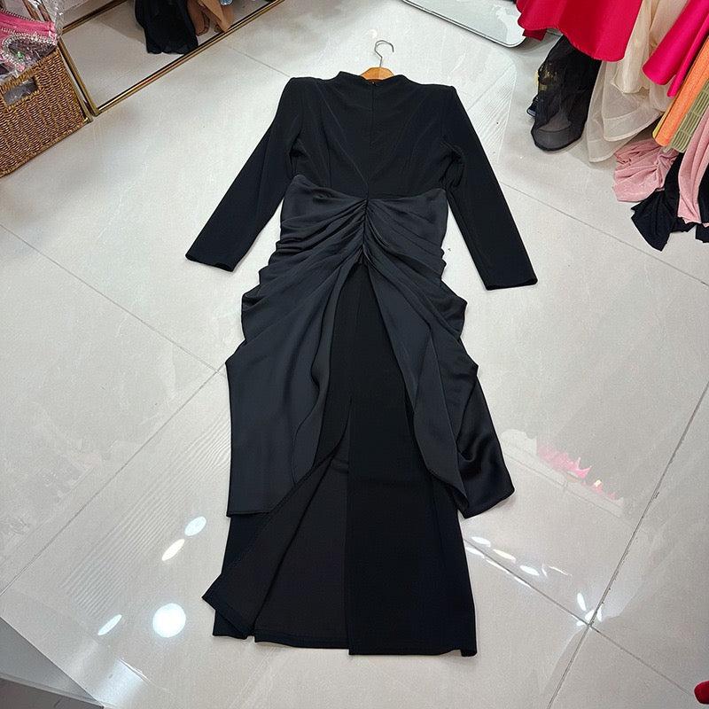 Bow classy dress