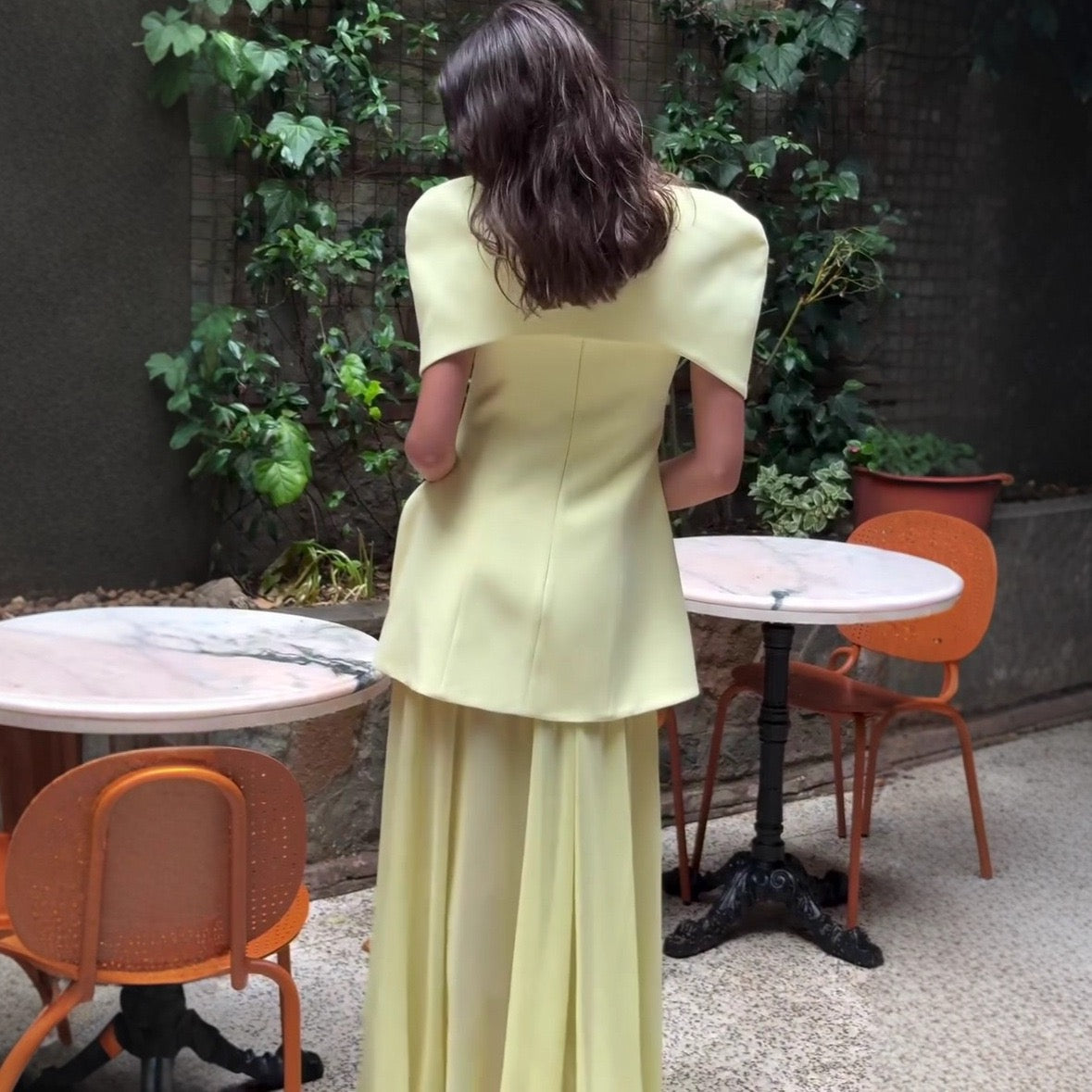 Australian shawl 3 pieces style dress