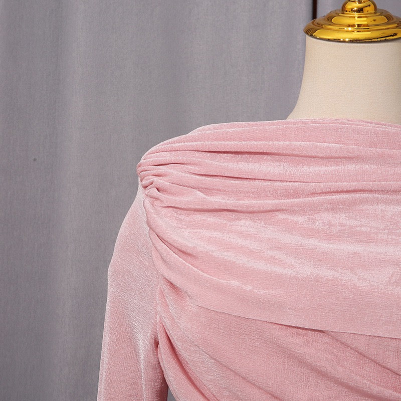 Draped Maxi Dress