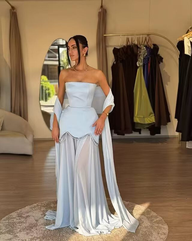 Luxury strapless dress